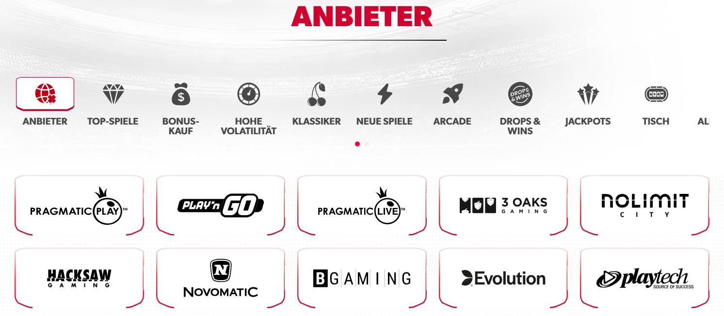 Betista Casino Anbieter